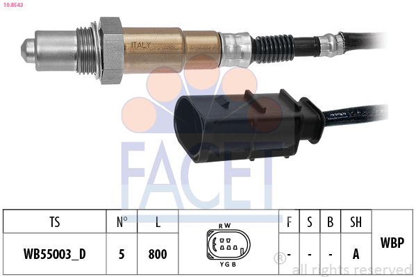 FACET 10.8543 Lambda Sensor