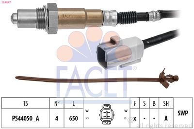 Oxygen Sensor FACET 10.8547