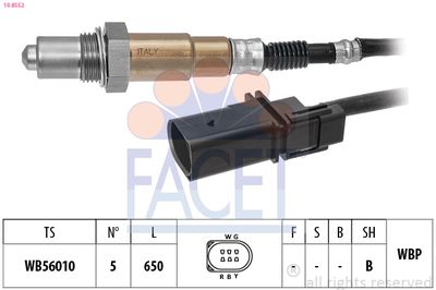 Oxygen Sensor FACET 10.8552