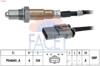 Oxygen Sensor FACET 10.8584
