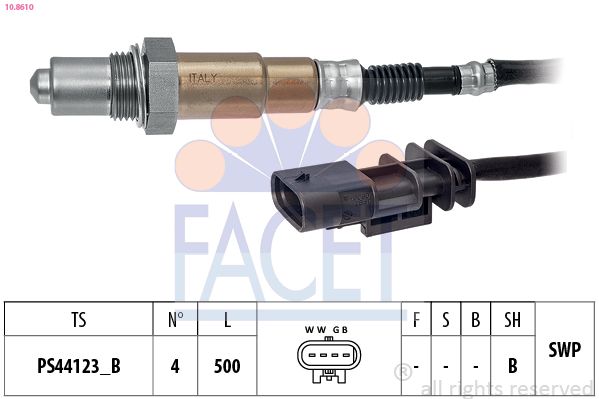 FACET 10.8610 Oxygen Sensor