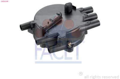 Ignition Distributor Cap FACET 2.8322/49