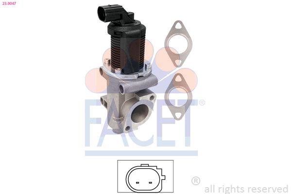 FACET 23.0047 EGR Valve