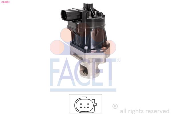 FACET 23.0063 EGR Valve