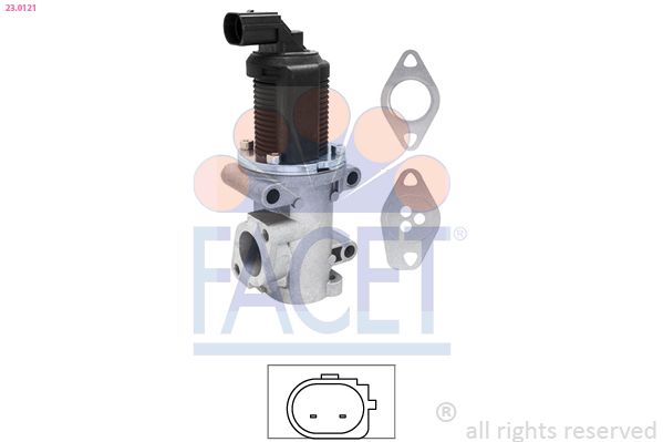 FACET 23.0121 EGR Valve