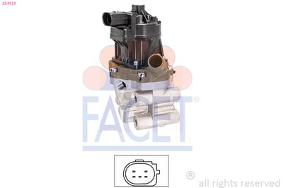 EGR Valve FACET 23.0123