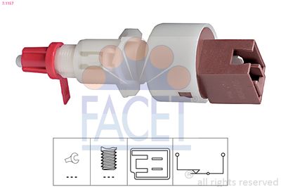 Stop Light Switch FACET 7.1157