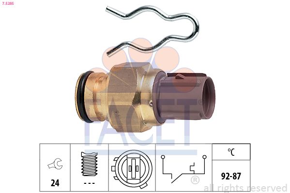 FACET 7.5285 Temperature Switch, radiator fan