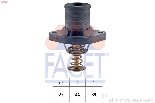 FACET 7.8423 Thermostat, coolant