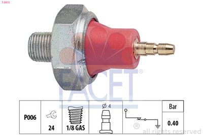 Oil Pressure Switch FACET 7.0015
