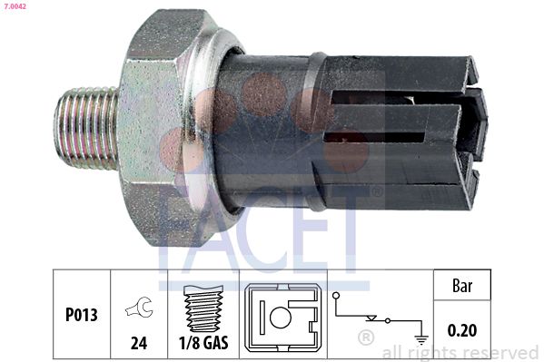FACET 7.0042 Oil Pressure Switch