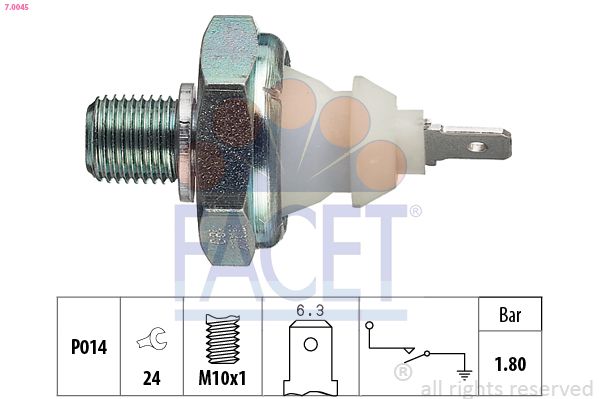 FACET 7.0045 Oil Pressure Switch