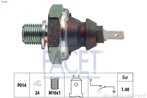 FACET 7.0046 Oil Pressure Switch