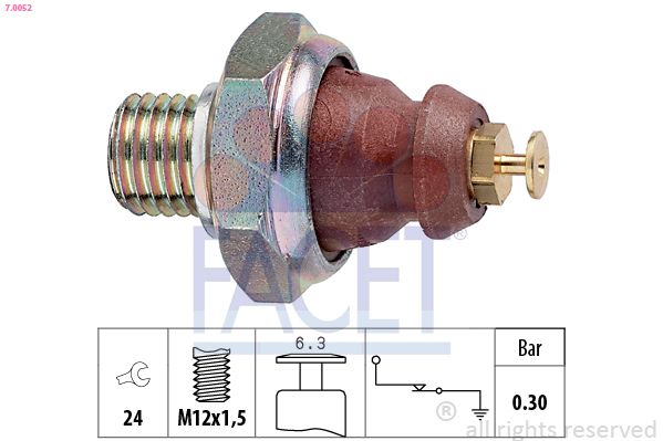 FACET 7.0052 Oil Pressure Switch