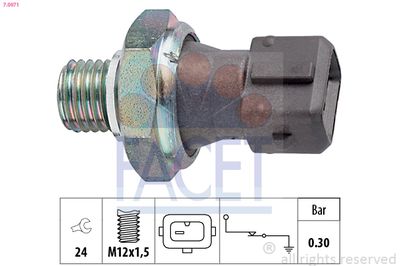 Oil Pressure Switch FACET 7.0071