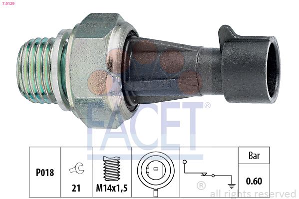 FACET 7.0129 Oil Pressure Switch
