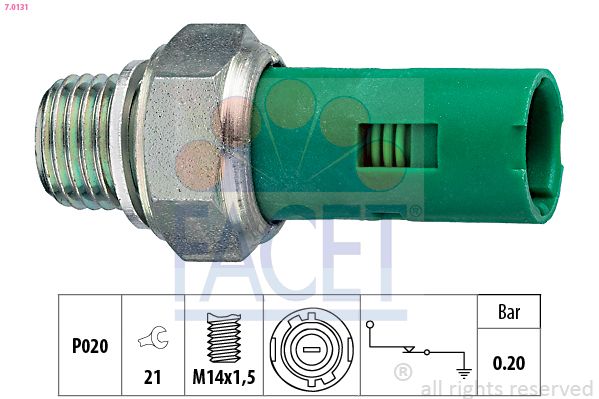 FACET 7.0131 Oil Pressure Switch