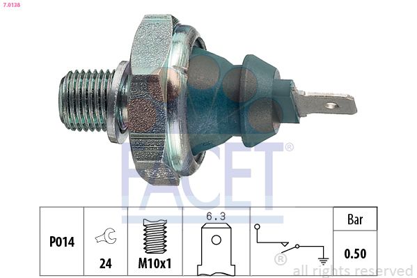 FACET 7.0138 Oil Pressure Switch