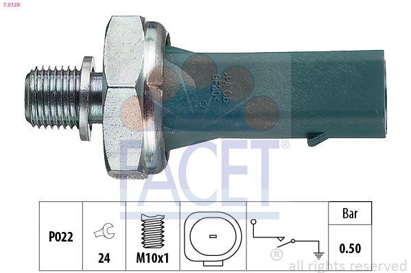 FACET 7.0139 Oil Pressure Switch