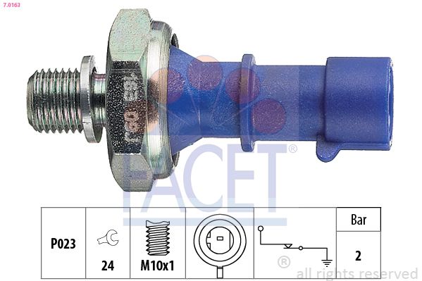 FACET 7.0163 Oil Pressure Switch