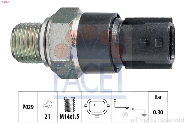 FACET 7.0181 Oil Pressure Switch