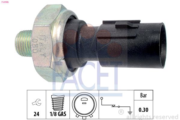 FACET 7.0195 Oil Pressure Switch