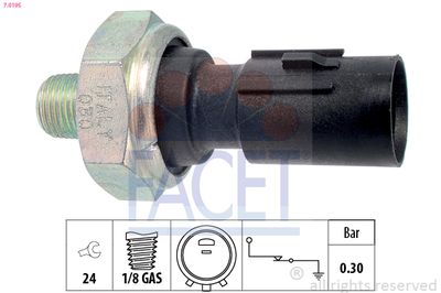 Oil Pressure Switch FACET 7.0195