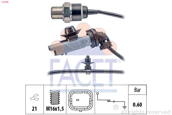 FACET 7.0199 Oil Pressure Switch