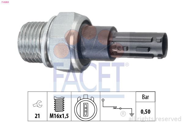 FACET 7.0203 Oil Pressure Switch