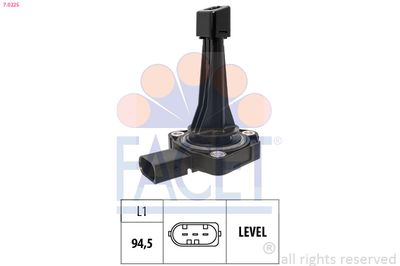 Sensor, engine oil level FACET 7.0225