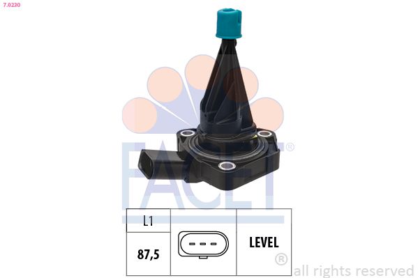 FACET 7.0230 Sensor, engine oil level