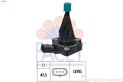Sensor, engine oil level FACET 7.0230