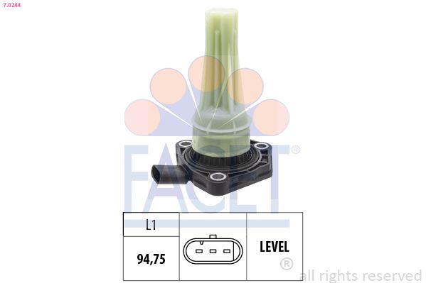FACET 7.0244 Sensor, engine oil level