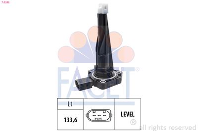 Sensor, engine oil level FACET 7.0245