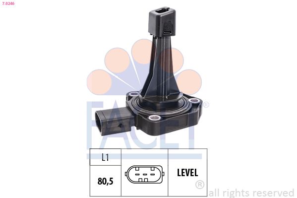 FACET 7.0246 Sensor, engine oil level
