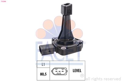 Sensor, engine oil level FACET 7.0246