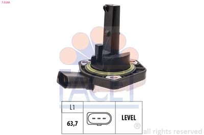 Sensor, engine oil level FACET 7.0248