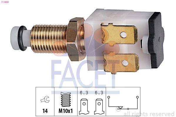 FACET 7.1009 Stop Light Switch