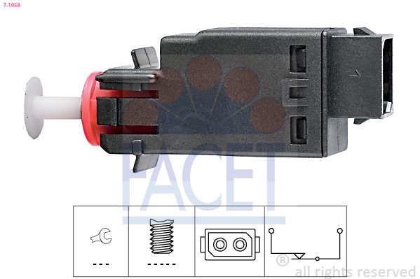 FACET 7.1058 Stop Light Switch