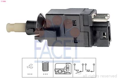 Stop Light Switch FACET 7.1088