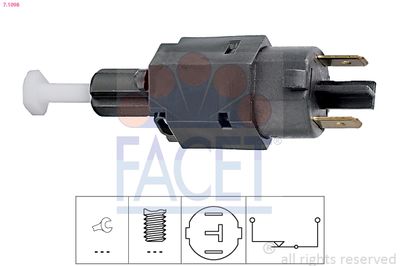 Stop Light Switch FACET 7.1098