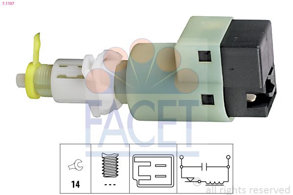 FACET 7.1107 Stop Light Switch