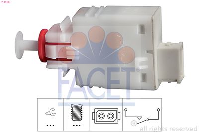 Stop Light Switch FACET 7.1110