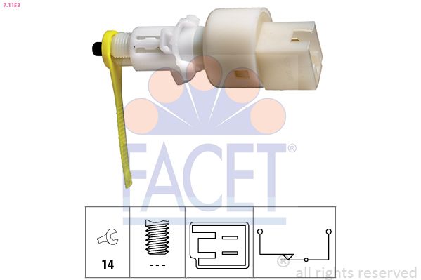 FACET 7.1153 Stop Light Switch