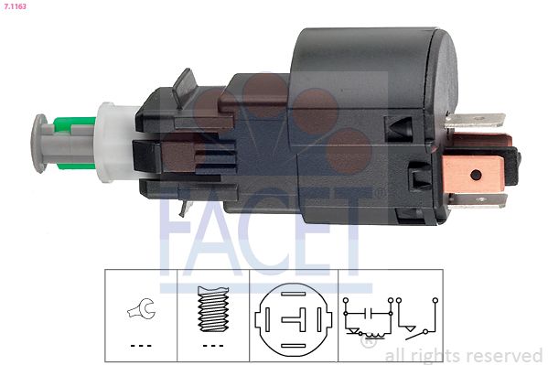 FACET 7.1163 Stop Light Switch