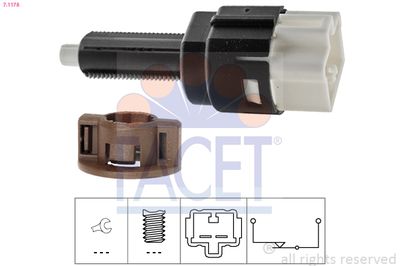 Stop Light Switch FACET 7.1178
