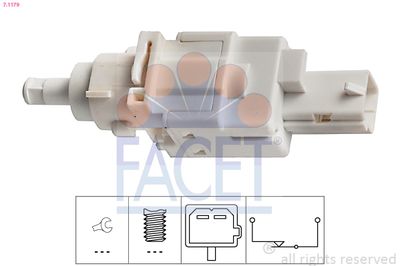 Stop Light Switch FACET 7.1179