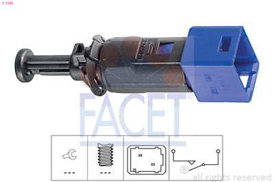 Stop Light Switch FACET 7.1195
