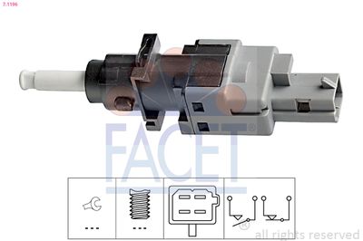 Switch, clutch control (cruise control) FACET 7.1196
