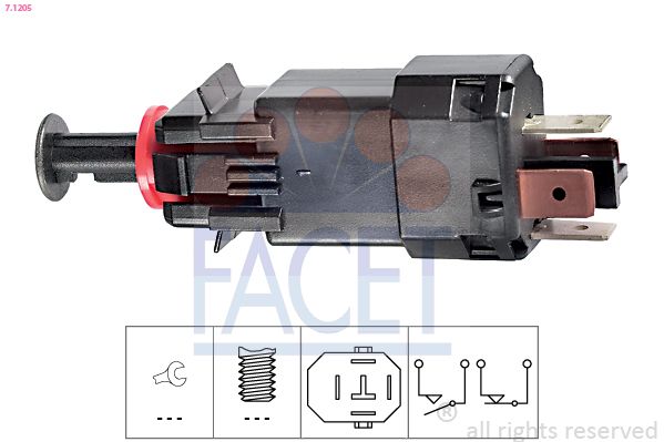 FACET 7.1205 Stop Light Switch